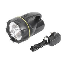 Diall Black Rechargeable 120lm